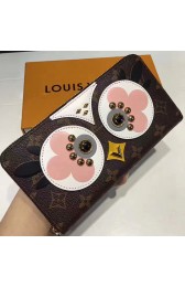 Cheap Louis Vuitton Monogram Canvas Lovely Bird Zippy Wallet White M62413 VS06968