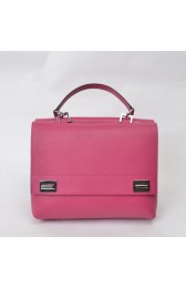 Cheap Prada Lux Double Satchel Bag BN2790 in Rose Red Original Saffiano Leather XZ VS08149
