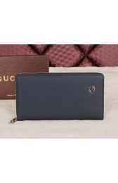 Cheap Replica Gucci Original Grainy Leather Clutches G18012B Royal VS02906
