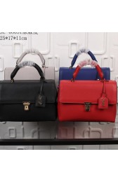 Cheap SAINT LAURENT Structured Top Handle Bag Calfskin Leather YSL08031 VS02863