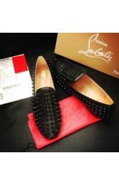 Christian Louboutin Black Rollerboy Spikes CL1210 VS09551