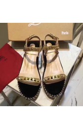 Christian Louboutin Calfskin Sandal Black CL001 VS05672