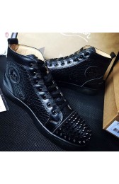 Christian Louboutin Louis Spikes Flat Black CL1240 VS02567