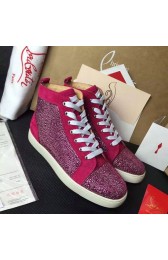 Christian Louboutin Louis Strass Flat Rose CL1250 VS07068