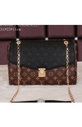 Copy Best Louis Vuitton Monogram Canvas ST GERMAIN MM Bag M41833 Black VS05462