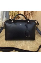 Copy Fashion Fendi BY THE WAY Bag Calfskin Leather F55209 Black VS08142