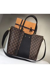 Copy Hot Louis Vuitton Damier Ebene Canvas Jersey Black N44041 VS09822
