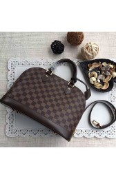 Copy Louis Vuitton Damier Ebene Canvas Alma MM Bag N53151 VS02416