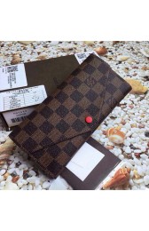 Copy Louis Vuitton Damier Ebene Canvas Josephine Wallet N63545 VS07913