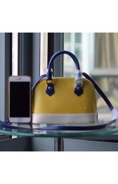 Copy Louis Vuitton Epi Leather Nano Alma M51076 Acid Yellow VS01358