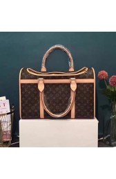 Copy Louis Vuitton Monogram Canvas Dog Carrier 50 M42021 VS06812