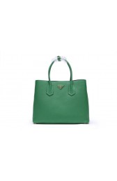 Copy Prada BN2756 Green Saffiano Calfskin Leather Tote Bag VS01889