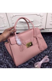 Copy Prada Tote Bag Flap Handbag BN3033 in Pink Saffiano Leather Fug VS03361
