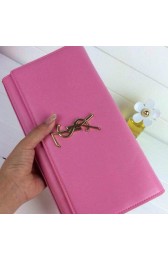 Copy Yves Saint Laurent Classic Monogramme Clutch 30210 Pink VS03719