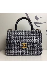Designer Chanel Tweed Top Handle Bag A13042 VS00035