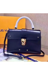 Designer Copy Louis Vuitton Epi Leather One Handle Flap Bag MM Indigo M43125 VS04137