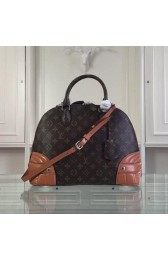 Designer Imitation Louis Vuitton Monogram Canvas ALMA MM Bag M50118 Wheat VS01833