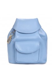 Dior Backpack Calfskin Leather D0909 SkyBlue VS06539