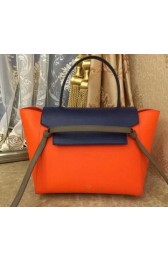 Fake Celine Belt Bag Original Leather C3346 Orange VS00267