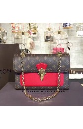Fake Cheap Louis Vuitton Monogram Canvas Victoire Bag Red M41731 VS09885