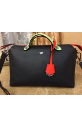 Fake Fendi BY THE WAY Bags Calfskin Leather 55208 Black VS07604