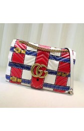 Fake Gucci GG Marmont Trompe l'oeil Shoulder Bag 443496 VS05972
