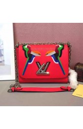 Fake Imitation Louis Vuitton Epi Leather Early Bird Twist MM M41865 Red VS04106