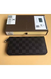 Fake Louis Vuitton Damier Graphite Canvas Zippy Wallet N41661 VS05921