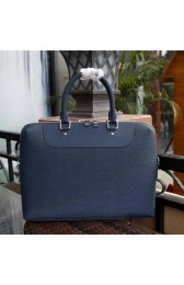 Fake Louis Vuitton Epi Leather PORTE-DOCUMENTS JOUR M50165 Blue VS03295