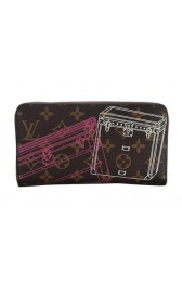 Fake Louis Vuitton M58901 Monogram Canvas Zippy Wallet VS00911