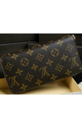 Fake Louis Vuitton Monogram Canvas BRAZZA WALLET M66540 VS03816