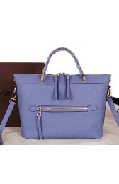 Fake Louis Vuitton Monogram Empreinte Bastille MM Tote Bags M41168 Lavender VS06673