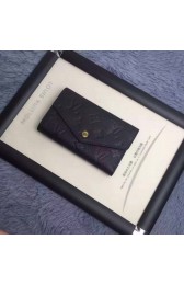 Fake Louis Vuitton Monogram Empreinte Compact Curieuse Wallet Noir M60568 VS05704