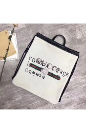 Fake Replica Gucci Coco Capitan Logo Backpack White 494053 VS07232