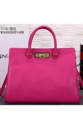 Fake Yves Saint Laurent Medium Trois Clous Tote Bag Y7118 Rose VS06147