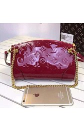 Fashion Replica Louis Vuitton Monogram Vernis Santa Monica Clutch Burgundy M50410 VS03076