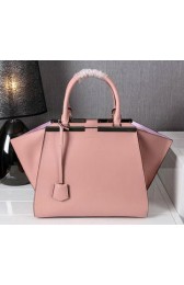 Fendi 3Jours Tote Bag Calfskin Leather F1131 Pink VS04877