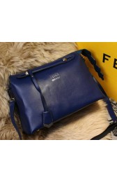 Fendi BY THE WAY Bag Original Leather FD2353 Blue VS00941