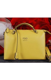 Fendi By The Way Bag with Tail Calfskin Leather FD2353 Yellow VS02738