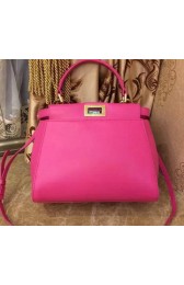 Fendi mini Peekaboo Bag Original Leather 55211 Rose VS02218