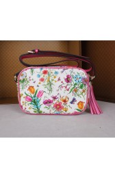 Gucci 308364 Rose Flora Leather Soho Disco Bag VS00097