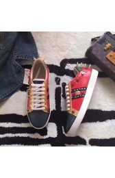 Gucci Ace Studded Leather Low-top Sneaker Red 431908 VS06482