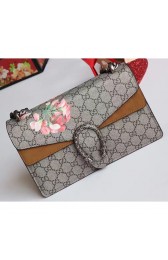 Gucci Dionysus GG Blooms Print Shoulder Bag Beige 400249 VS01924