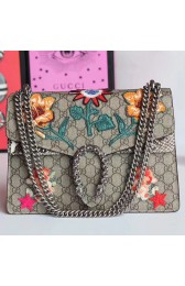 Gucci Dionysus GG Supreme Flower Embroidered Bag 400235 VS07796