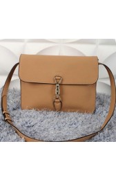 Gucci Jackie Soft Leather Flap Shoulder Bag 362971 Apricot VS00782