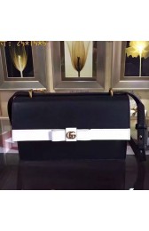 Gucci Japan Limited Leather Shoulder Bag 432680 Black VS03120