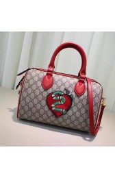 Gucci Limited Edition GG Supreme Top Handle Bag With Embroideries 409529 VS05847