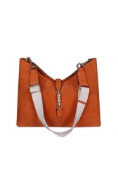 Gucci New Jackie Medium Shoulder Bag Suede Leather 246907 Wheat VS09553