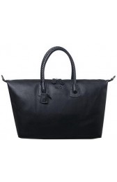 Gucci Original Leather Tote Bag 354222 Black VS08048