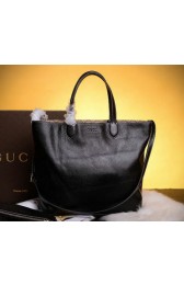 Gucci Shopper Bag Calfskin Leather 392213 Black VS04762